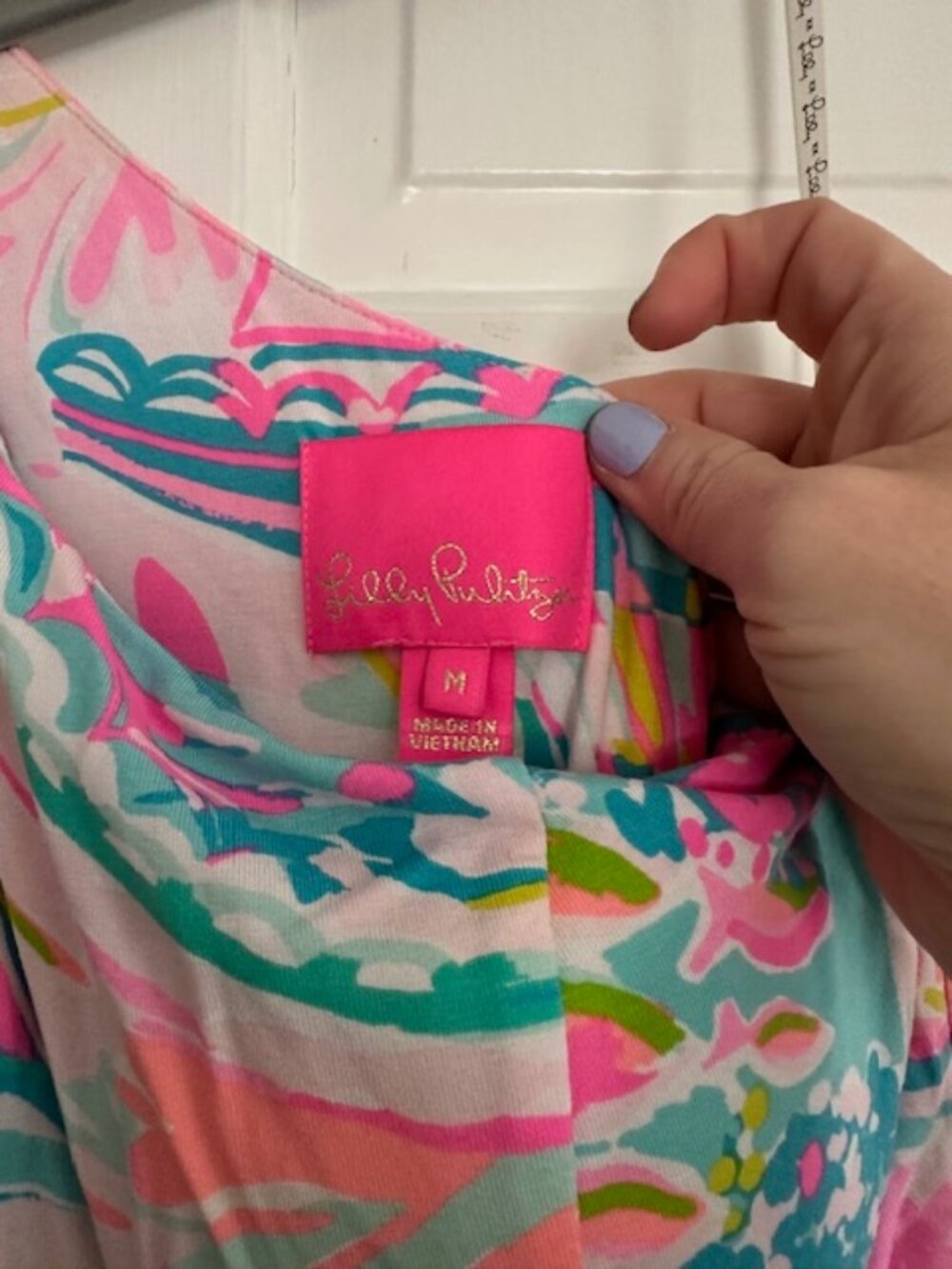 Lilly Pulitzer One-Shoulder Maxi Dress - Picture 4 of 5